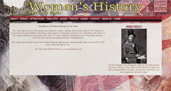 Desktop Screenshot of nywomenshistory.com