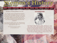 Tablet Screenshot of nywomenshistory.com